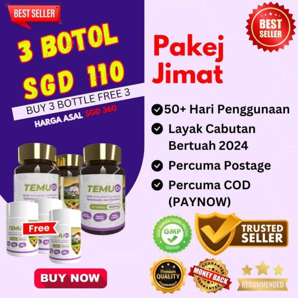 3 BOTOL - FREE 3 BOTOL